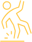 graphic of a person slipping